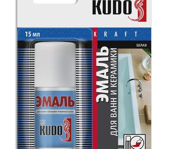 Эмаль для бытовой техники с кисточкой 15 мм