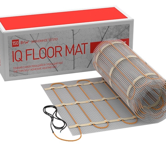 Греющий мат IQ FLOOR MAT(150 Вт/м2), 12,0 m2