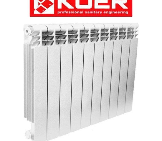 Биметаллический радиатор KOER EXTREME 500/100 8 секц.