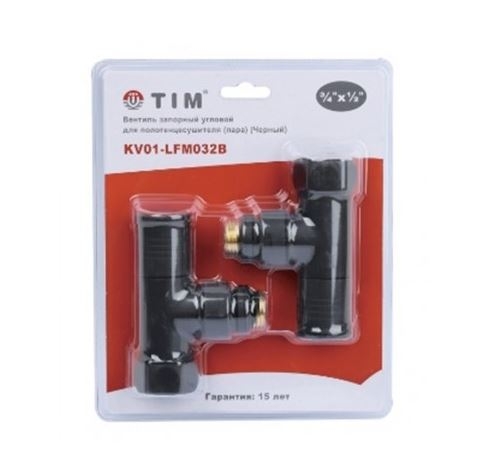 Кран вентильный с американкой  TIM  3/4