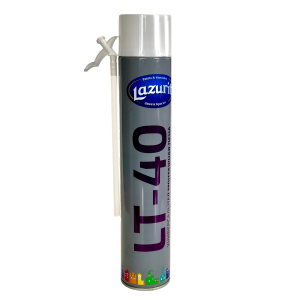 Пена монтажная всесезонная  «Lazurit LT-40» (605гр;12шт)