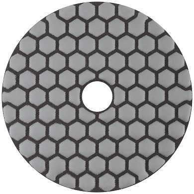 Алмазный гибкий шлифовальный круг АГШК (липучка), сухое шлифование, 100 мм, Р 800