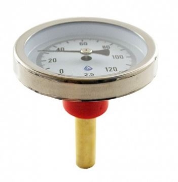 Термометр биметаллический 150°C L=60 (50)