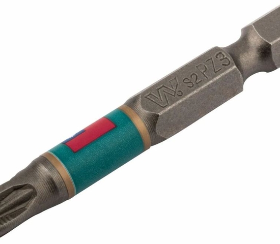 Бита WP, сталь S2, с насечкой, Профи, 50 мм PH2, 10 шт. (2714050021)