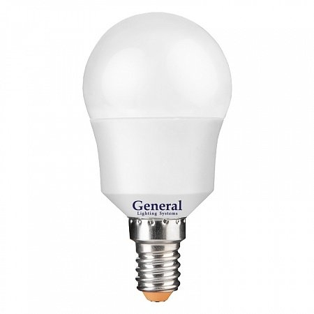 Лампа светодиодная GLDEN-G45F-8-230-E14-2700