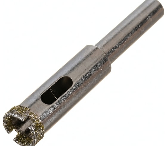 Коронка алмазная кольцевая для керамогранита / мрамора 12 мм