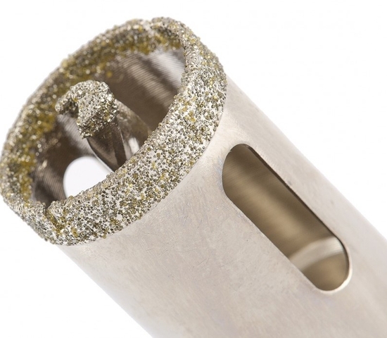 Сверло алмазное по керамограниту, 20 х 67 мм, 3-гранный хвостовик// Matrix