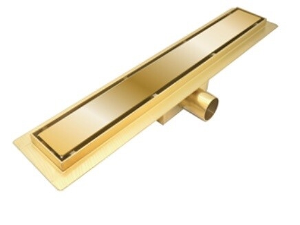 Трап-лоток 50 см золото цвет (сухой +гидрозатвор) TIM BAD485002GP