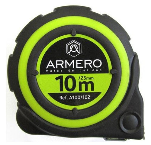 Рулетка ARMERO с двумя фиксаторами 8м*25мм     A101/282
