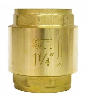 Клапан обратный STI 25, (1) (латунное уплотнение)