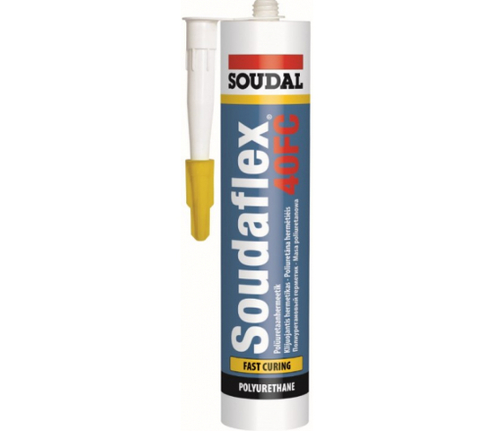 Клей-герметик Soudal Соудафлекс 40FC полиуритановый коричневый 12*600мл 123146