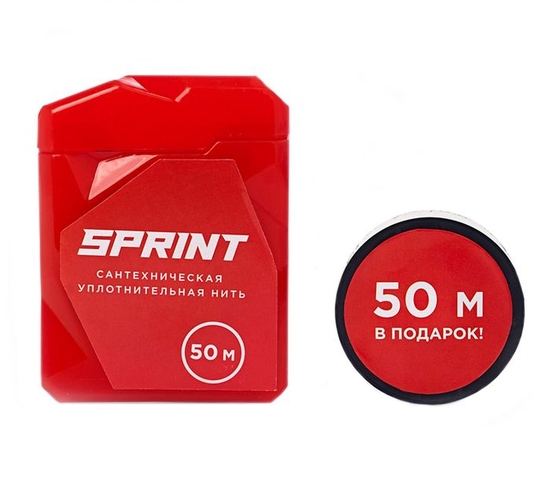 Нить уплотнит 50м в блистере SPRINT 04062