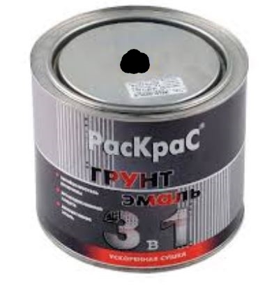 Грунт-эмаль Раскрас Шоколадная / 0.9 кг / 3в1