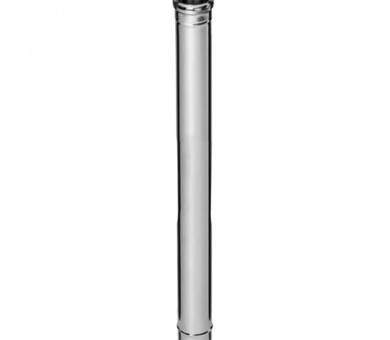 Дымоход 1,0м  (430/0,5 мм) Ф100       (4шт)