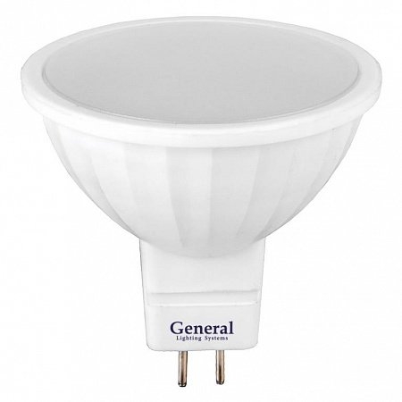 Лампа светодиодная GLDEN-MR16-7-230-GU5.3-3000