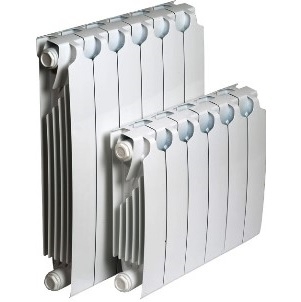 Биметаллический радиатор ОASIS 500х 80мм (10 секц/уп)  (1,3 кВт)