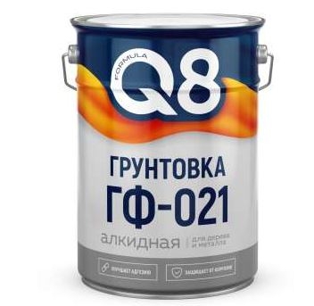 Грунтовка ГФ-021 серая 10 кг FORMULA Q8