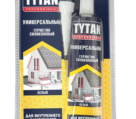 Герметик силиконовый Универсальный Tytan Professional бесцветный ( 85мл;60шт) /22605