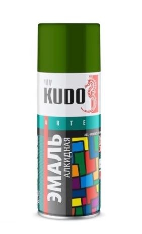 Универсальная Эмаль хаки / 520 мл KUDO