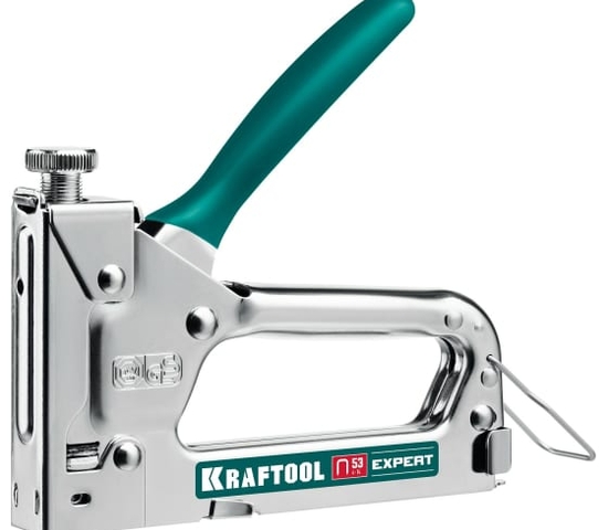 Стальной компактный степлер KRAFTOOL Expert-53 тип 53 (A/10/JT21) 23GA(4-14мм) (3187) Зубр