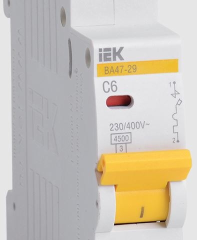 Авт. выкл. ВА47-29 1P C 16А 4,5кА IEK KARAT 