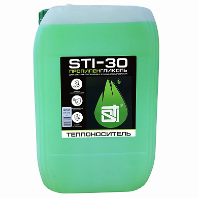 Антифриз STI-30 ЭКО 20 кг канистра (пропиленгликоль)
