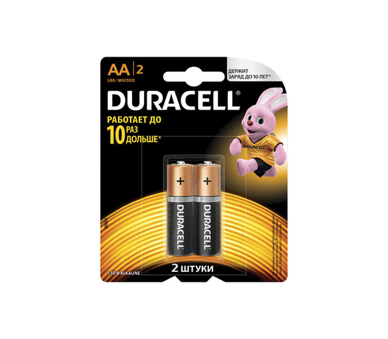 Батарейка пальчиковая Duracell LR6 АА 1.5V\6\60